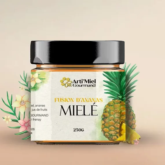 Miel crémeux fusion d'ananas