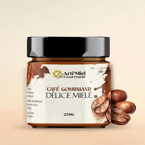 Miel crémeux café