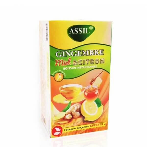 Infusion Assil Gingembre Miel & Citron