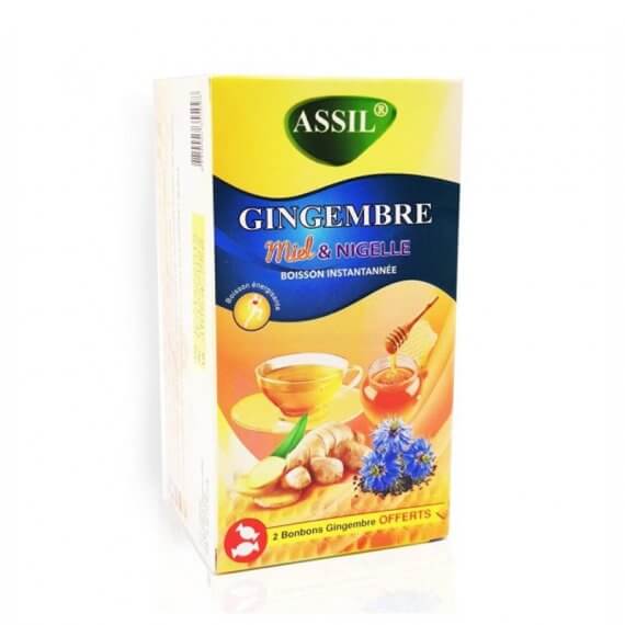 Infusion Assil Gingembre Miel & Nigelle