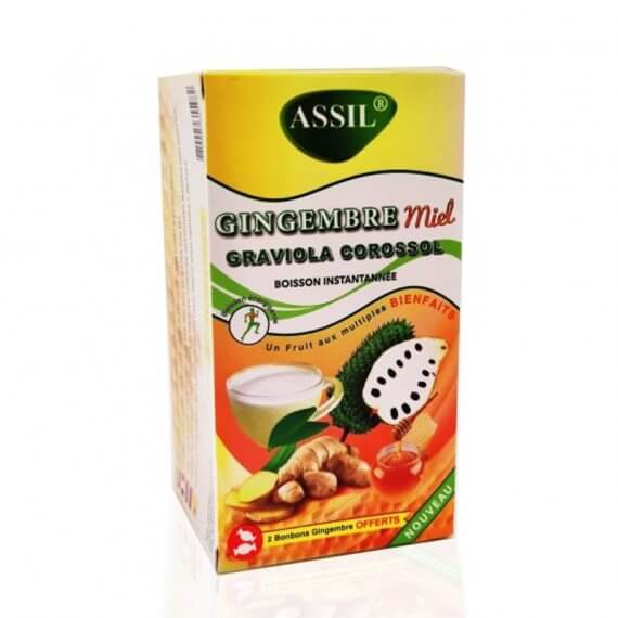 Infusion Assil Gingembre Miel & Graviola Corossol