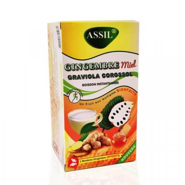 Infusion Assil Gingembre Miel & Graviola Corossol