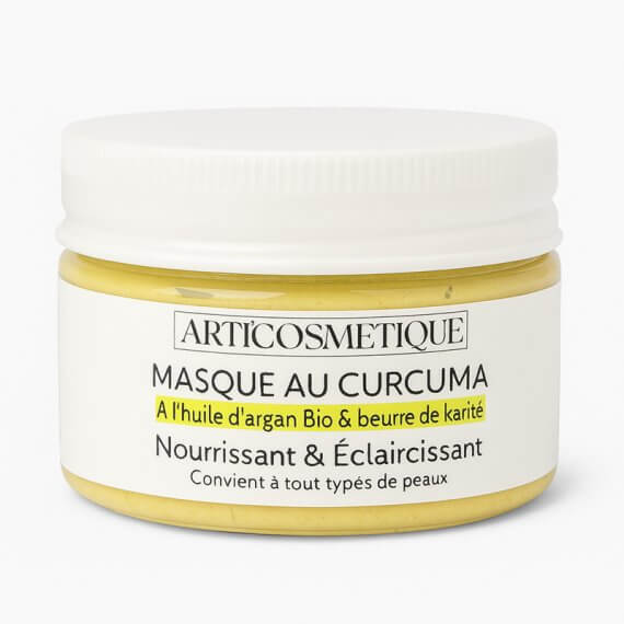 masque au curcuma