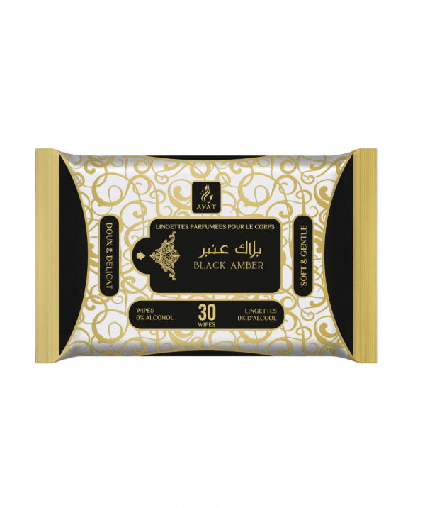 Lingettes Intimes Black Amber – Ayat Perfumes