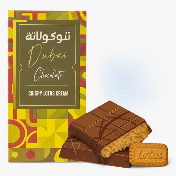Chocolat de Dubaï – Spéculos Lotus